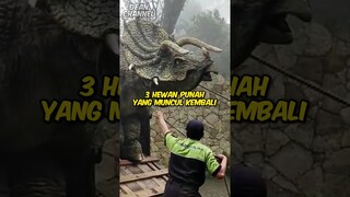 3 Hewan punah yang muncul kembali (Nomer 3 Muncul di Indonesia) #shorts