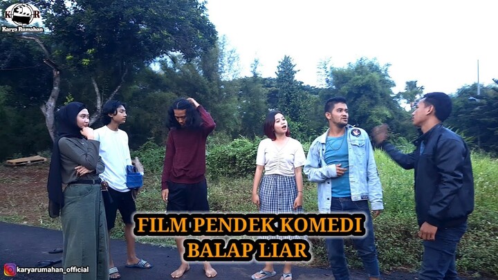 Film Pendek Komedi "Balap Lari"  Karya Rumahan