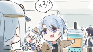 [Vua yếu tim] Ayato: Tôi muốn ba cốc này! ! !