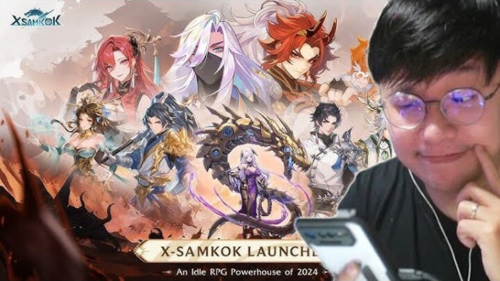 Game ini Iklannya Dmn mn !  Rilis di Playstore Indonessia - X Samkok ( Mobile RPG ) 300 MB