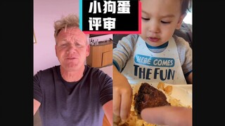 Gordon Ramsay's comment: Puppy, egg, oxtail #YYY translation group#