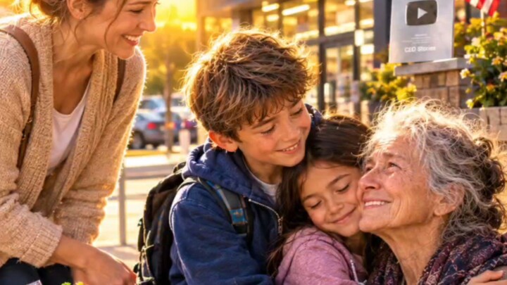 He Took Her Last Bag of Groceries… Then She Discovered Why. 😭🛍️❤️