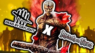 NEW Attack on Titan ONI SKIN is INSANE! | DBD Oni Gameplay