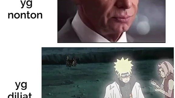 Perpisahan Naruto dan ayahnya