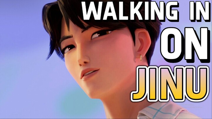 【ASMR】 Walking In On Jinu Bathing 「Jinu x Hunter Listener Audio」 K-POP DEMON HUNTERS