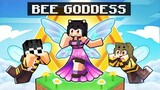 Becoming a BEE GODDESS in Minecraft!