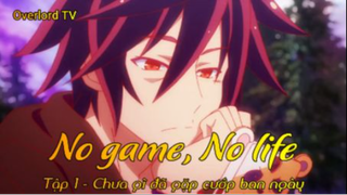 No game, No life Tập 1 - Chưa gì đã gặp cướp ban ngày