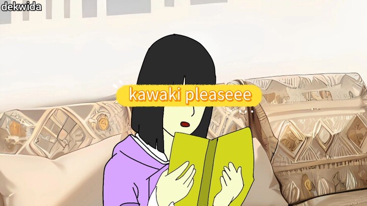 Hinata minum teh tapi tidak ada naruto |naruto parody