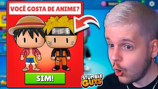 🔥 CHEGOU A SKIN DE ANIME NO STUMBLE GUYS! 😱 ‹ KHORTEX ›