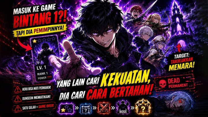 MASUK KEDALAM GAME - DULUNYA DIA PLAYER SEKARANG JADI HERO PART 1