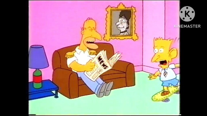 Spitting Image - The Simpsons Spoof