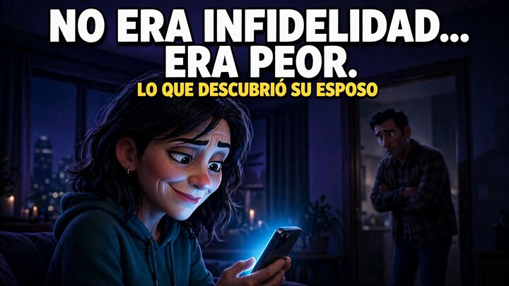 Su esposo vio un mensaje en su celular… y NO era una infidelidad