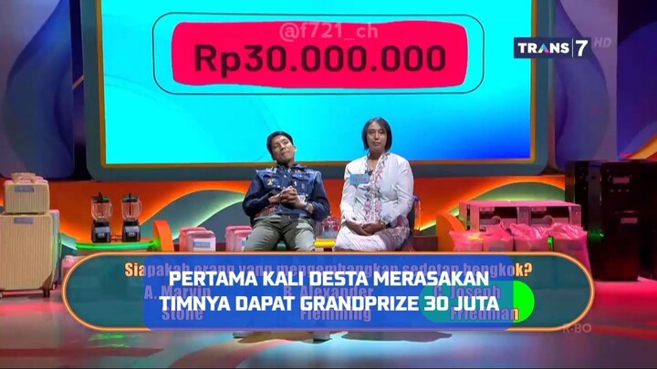 [FULL] Tim Desta Pecah Telur, Dapat Grandprize 30 Juta | Arisan Trans7 07 Januari 2026