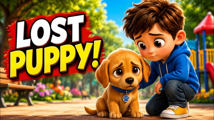 The Lost Puppy 🐶 | A Heartwarming Story About Kindness