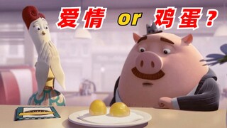 爱吃鸡蛋的猪先生，爱上了鸡小姐！他该如何选择？