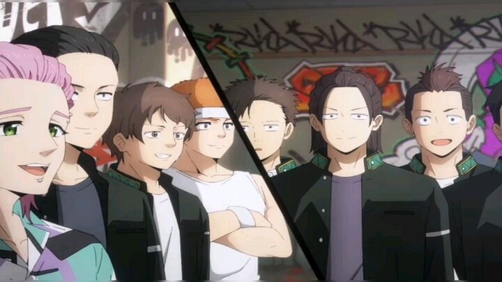 moment kocak di anime WIND BREKER