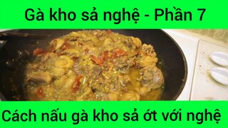 Cách nấu gà kho sả nghệ với ớt #7