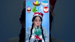 Random Christmas Food ASMR Mukbang #3⛄🎄❄️ #shorts #mukbang #asmr #eating