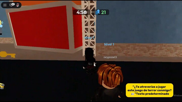 ¡Jugando este JUEGO DE TERROR en Roblox! 💀 ¿Podré escapar? 🎮