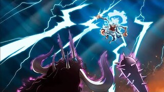 [원피스 애니 1071화 최고화질] 드디어 사황을 꺾는 루피. "세계에서 가장 어이없는 능력, 기어5"