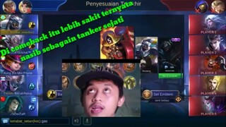 JOHNSON TANK TERLUPAKAN TIM ASU  - MOBILE LEGEND