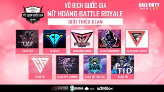 GIẢI ĐẤU VÔ ĐỊCH QUỐC GIA - MÙA 3 | TUẦN 2 | 30/07/2020 | NỮ HOÀNG BATTLE ROYALE