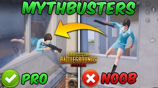 Top 10 MythBusters (PUBG MOBILE & BGMI) Tips and Tricks PUBG Myths #11