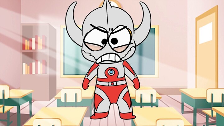 If the school rules were determined by Ultraman, students wouldn't be able to do homework and teache