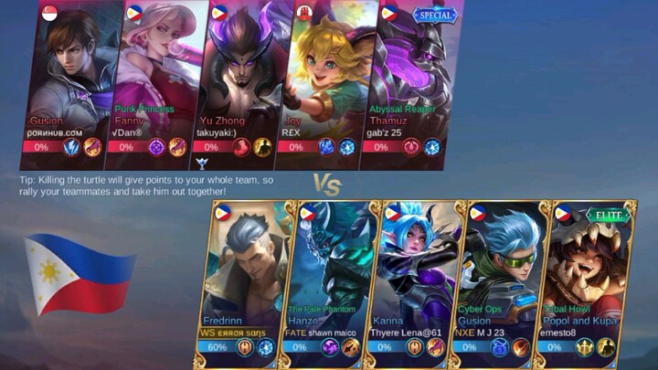 Mobile Legends Bang Bang : Fredrin (Kalaban sa bottom lane sinukuan si Fredrin 🤣)