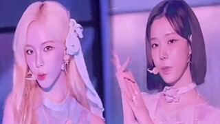 aespa 230415日本演唱会thirsty大屏饭拍！柳智敏金发口渴首舞台！