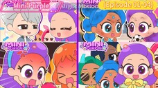 Mini Purple (Episode 01-04) Compaltion (10 Menit)