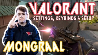 Mongraal Valorant Settings, Keybinds and Setup