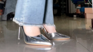 I get it—high heels really do go best with flared pants.