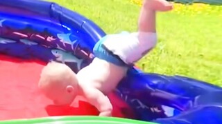 Babies Funny Water Adventures - Funniest Kids and Babies Summer Fails