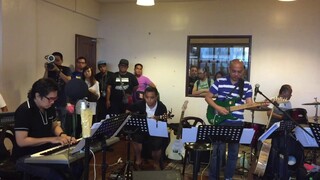 Dalawang Letra - Rehearsal with the Himig Handog Band