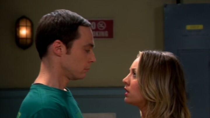 [The Big Bang Theory] Penny: Sheldon, let's do it here!