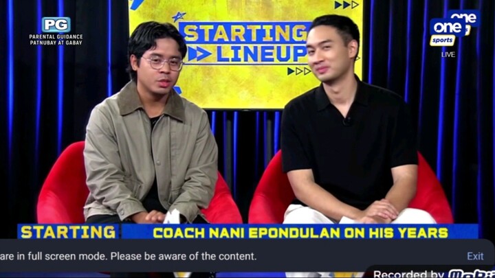 One Sports HD Coach Nani Epondulan’s JRU journey, Japan B.League updates | STARTING LINEUP