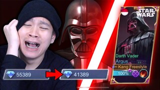 Kena Prank Moonton, Habis 10 Ribu Diamonds Buat Skin Star Wars - Mobile Legends