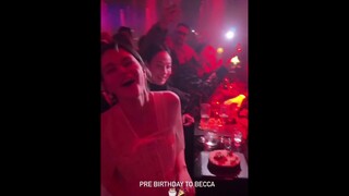 Thank you everyone for the pre-birthday celebration🥰 So lovely and heartwarming🥹💖✨ #beckyarmstrong