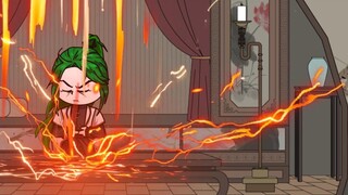 In the first episode, the genius boy is reborn as a waste and activates the divine mark again!