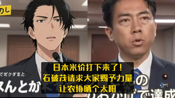 日本米价打下来了，石破茂下台前准备让农协晒个太阳