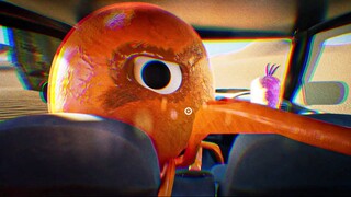 Stinger Flynn Takes Everyone For a Ride In His Car Scene - Garten Of BanBan 3