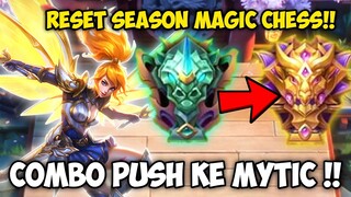 COMBO PUSH KE MYTIC MAGIC CHESS RESET SEASON TERBARU ?! MAGIC CHESS UPDATE TERBARU 2022