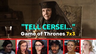 Reactors Reaction to Lady Olenna And Jamie Lannister | Game of Thrones 7x3 "The Queen's Justice"