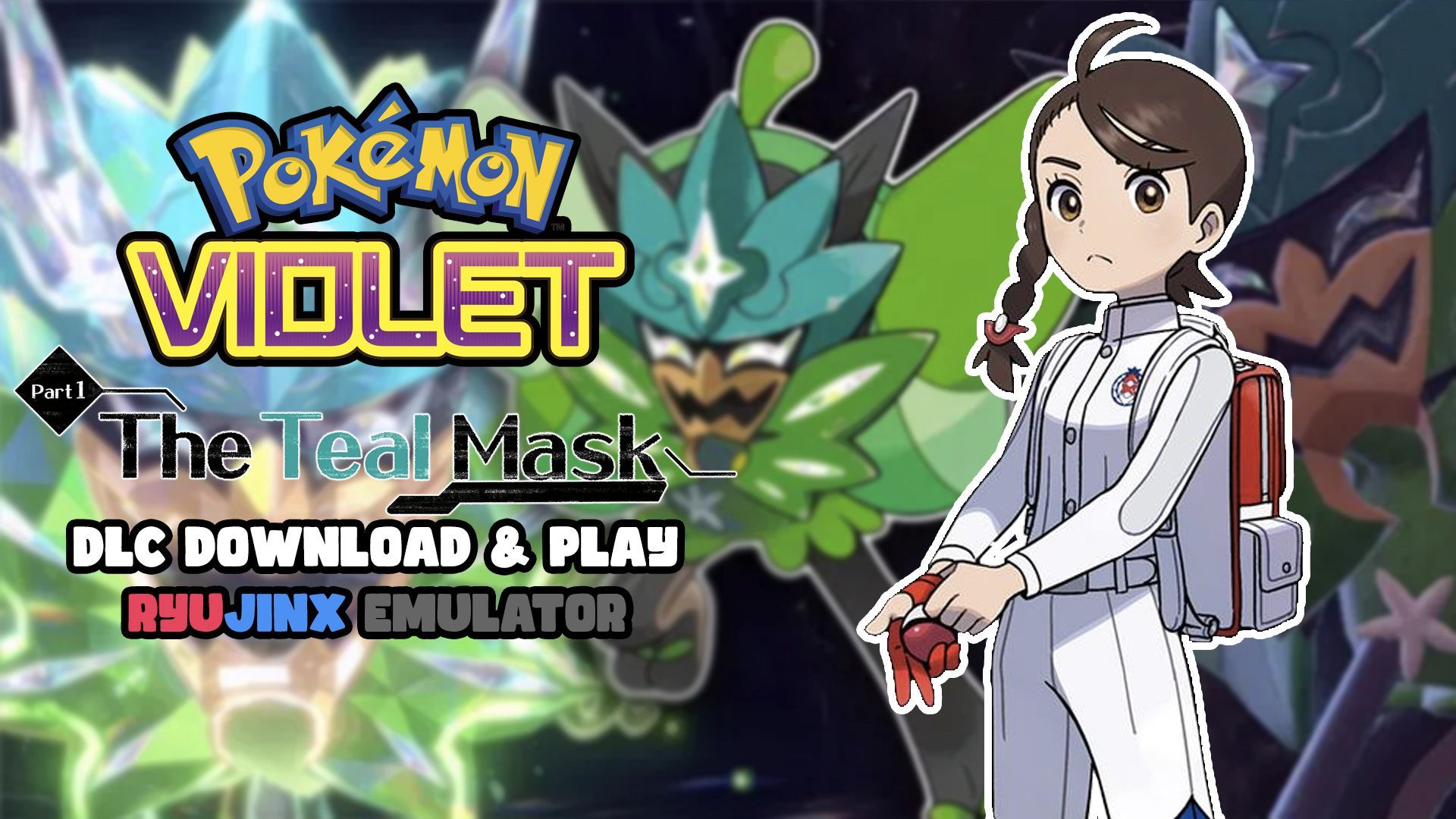 How to Download Yuzu Emulator for Pokémon Scarlet The Teal Mask DLC on PC  (XCI) - BiliBili