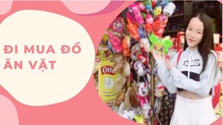 Đi mua máy bán kẹo và đồ ăn vặt
