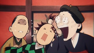 老板娘看在音柱这么帅的份上买了炭炭，其实他是这三个里最值的知足吧【鬼灭之刃】