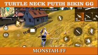 Trutle neck putih bikin GG