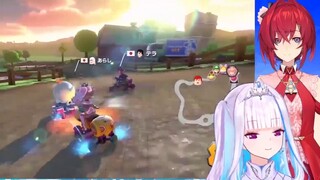 【Mario Kart】Ange Catalina yang sepenuhnya mempercayai Lizzie【Ange/Lize】