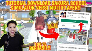 TUTORIAL/CARA DOWNLOAD SAKURA MULTIPLAYER!! INSTAL SAKURA SCHOOL SIMULATOR VERSI MULTIPLAYER UPDATE